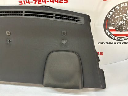 2014 Chevy SS Sedan Rear Interior Package Deck Tray Parcel Shelf Trim Cover OEM