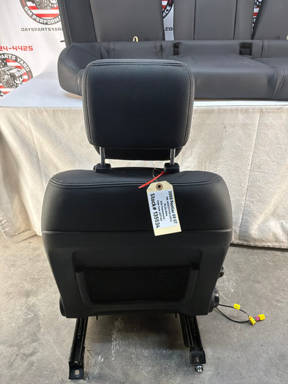 2008 Pontiac G8 GT Seats Fronts and Rears Black Leather OEM