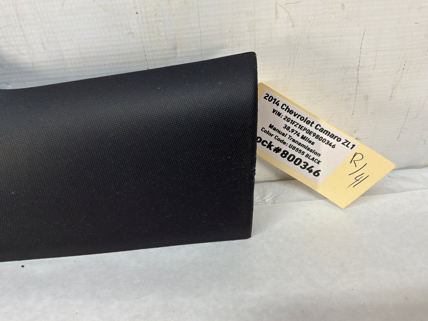 2014 Chevy Camaro ZL1 RH & LH Interior C Pillar Quarter Trim Molding Panels OEM