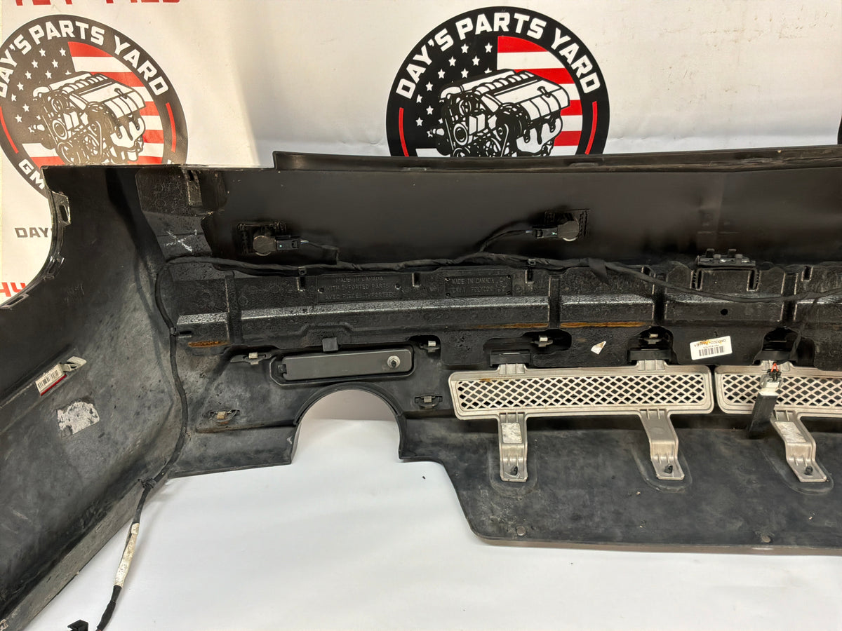 2012 Cadillac CTS-V  Complete Rear Bumper Black OEM