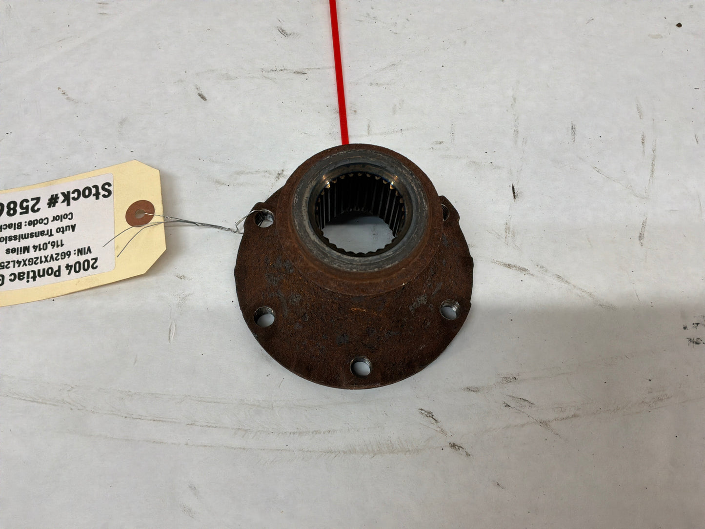 2004 Pontiac GTO RH Passenger Rear Wheel Spindle Hub CV Axle Flange OEM
