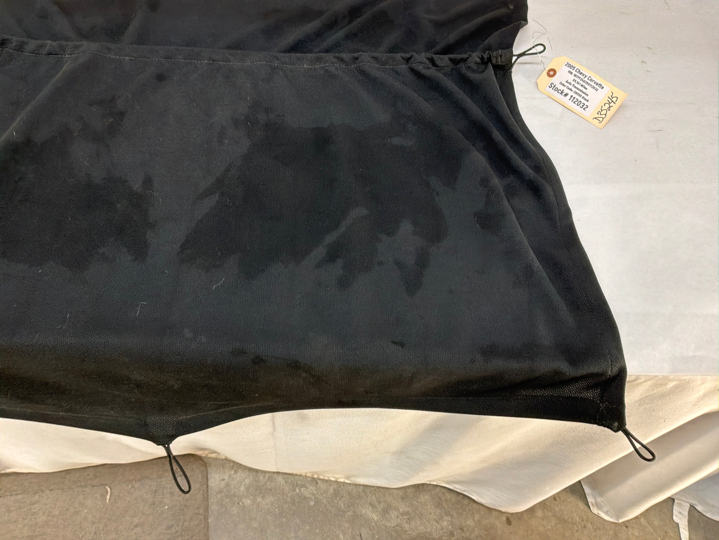 Rear hatch cloth cover - Day's Parts Yard