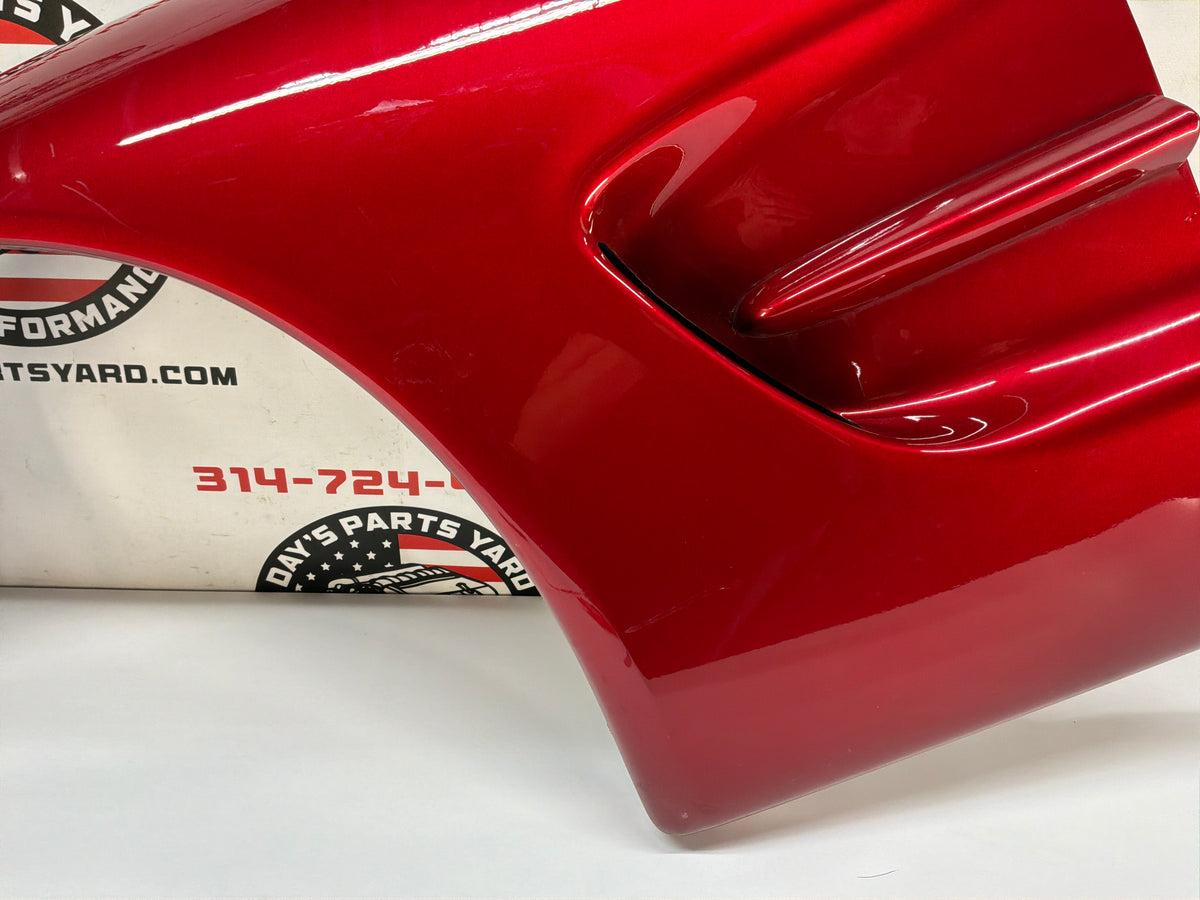 2002 Chevy C5 Corvette  LH Driver Front Fender Red OEM
