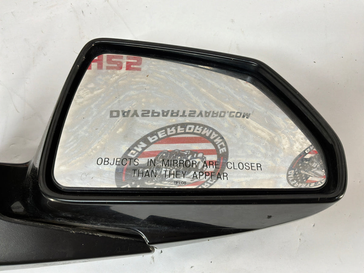 2009 Cadillac CTS-V RH Passenger Exterior Outside Mirror Black OEM