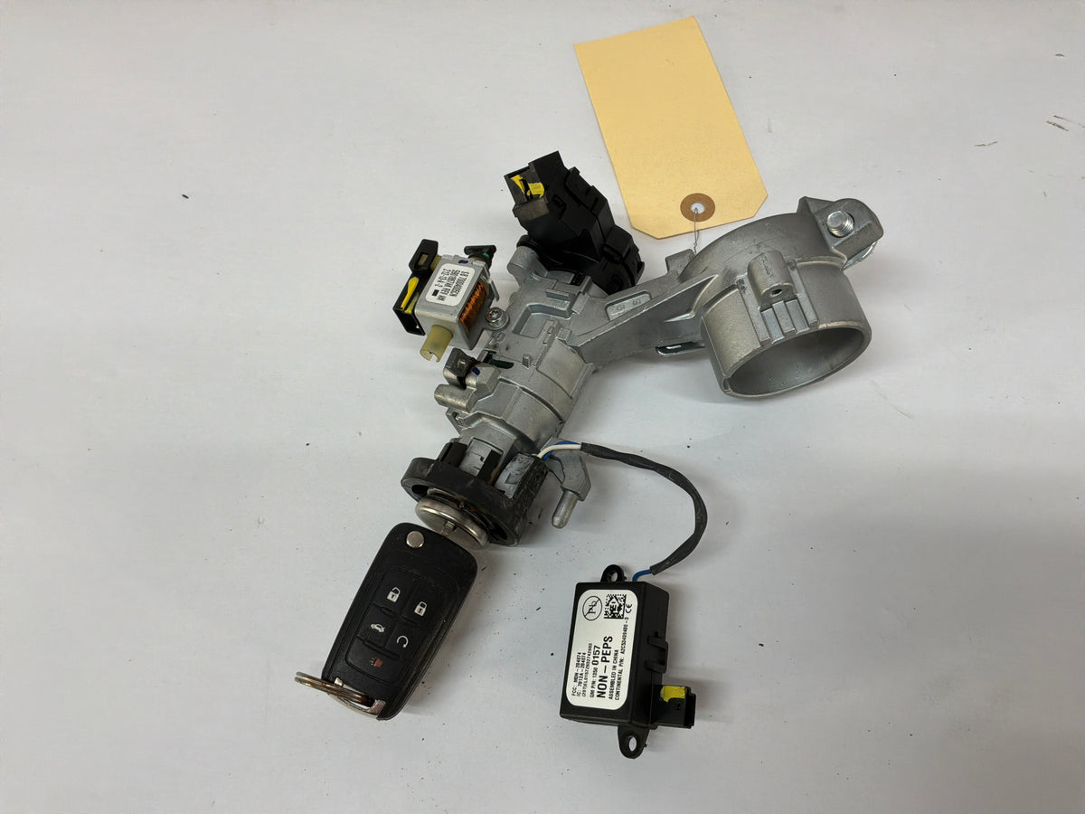 2014 Chevy Caprice PPV Ignition Switch Lock Housing Assembly w/ Key OEM