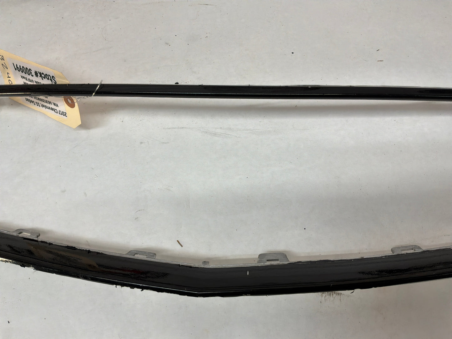 2017 Chevy SS Sedan Front Bumper Upper Grille Trim Black OEM