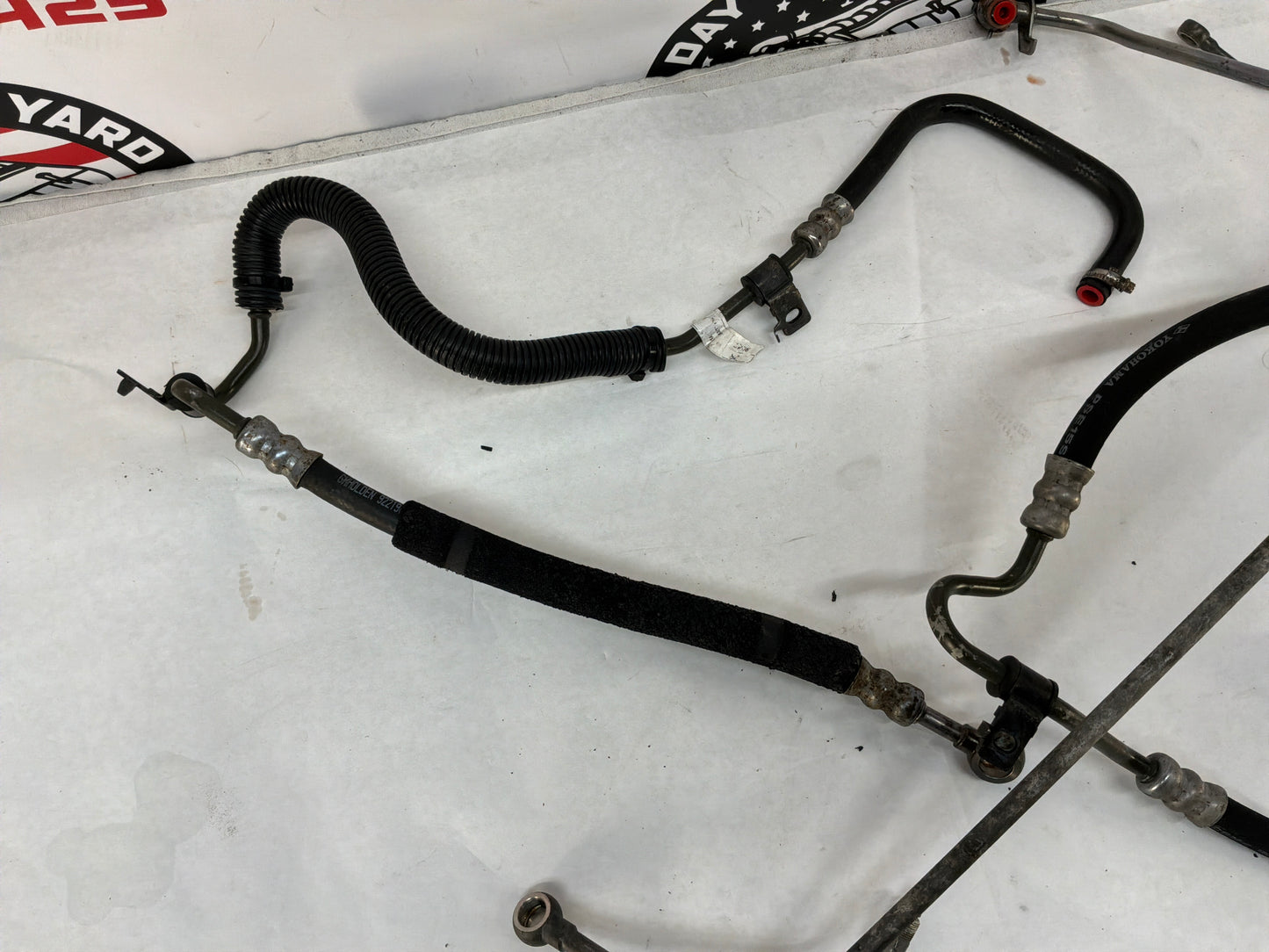 2009 Pontiac G8 GT Power Steering Rack and Pinion Gear Lines Hoses Tubes OEM