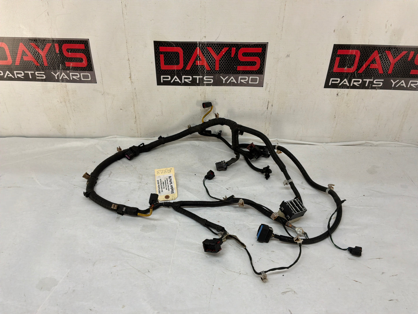 2009 Pontiac G8 Radiator Core Support Head Light Lamp Wiring Wire Harness OEM