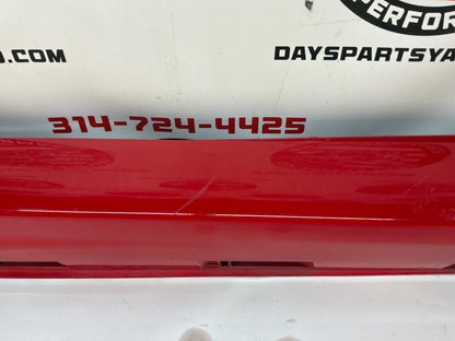 2008 Pontiac G8 GT RH Passenger Rocker Molding Side Skirt Panel Trim Red OEM