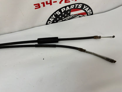 2011 Chevy Camaro SS Emergency E Parking Brake Cables Rear OEM