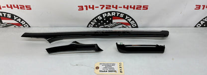 2017 Chevy SS Sedan 3pc Applique Dash Panel Plate Insert Trims OEM