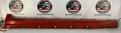 2008 Pontiac G8 Base RH Passenger Rocker Molding Side Skirt Panel Trim Orange OEM