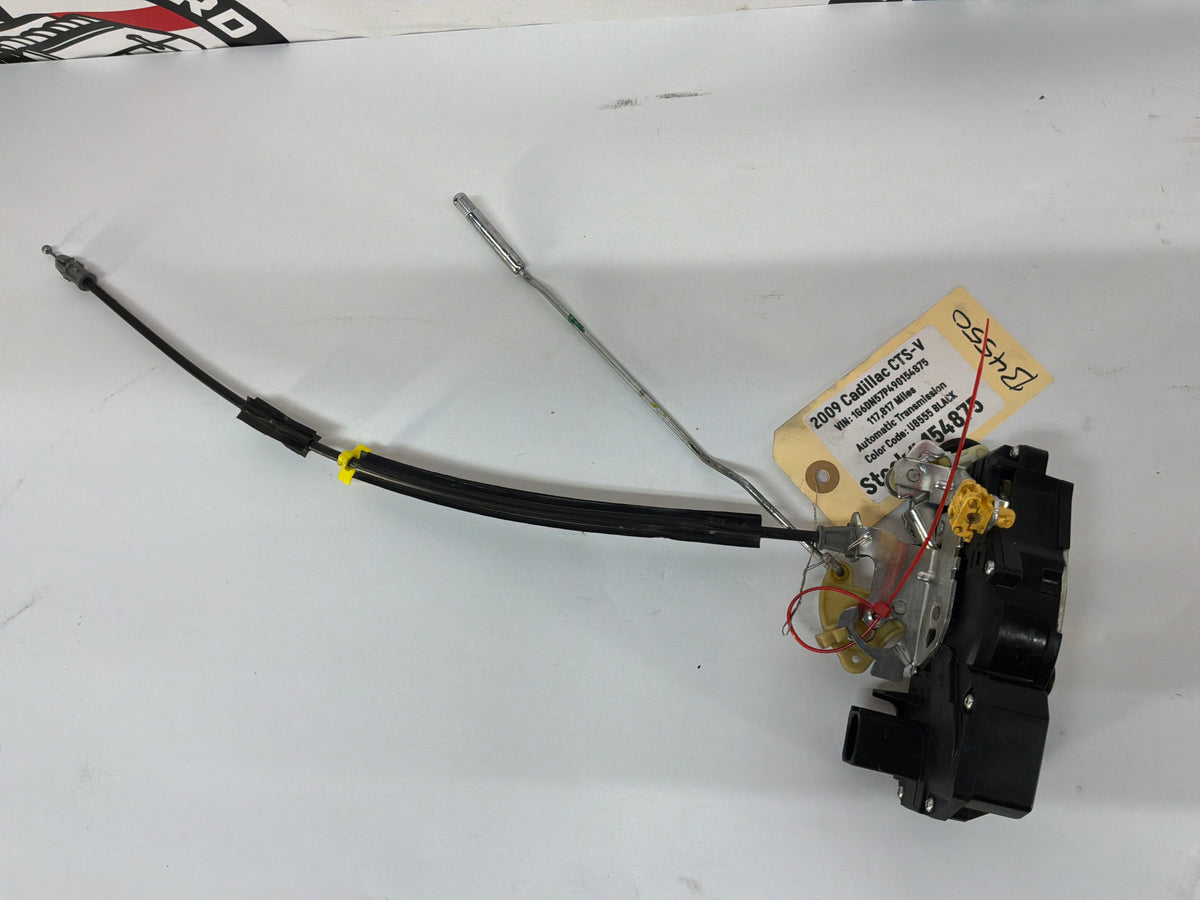 2009 Cadillac CTS-V RH Passenger Rear Door Lock Actuator OEM