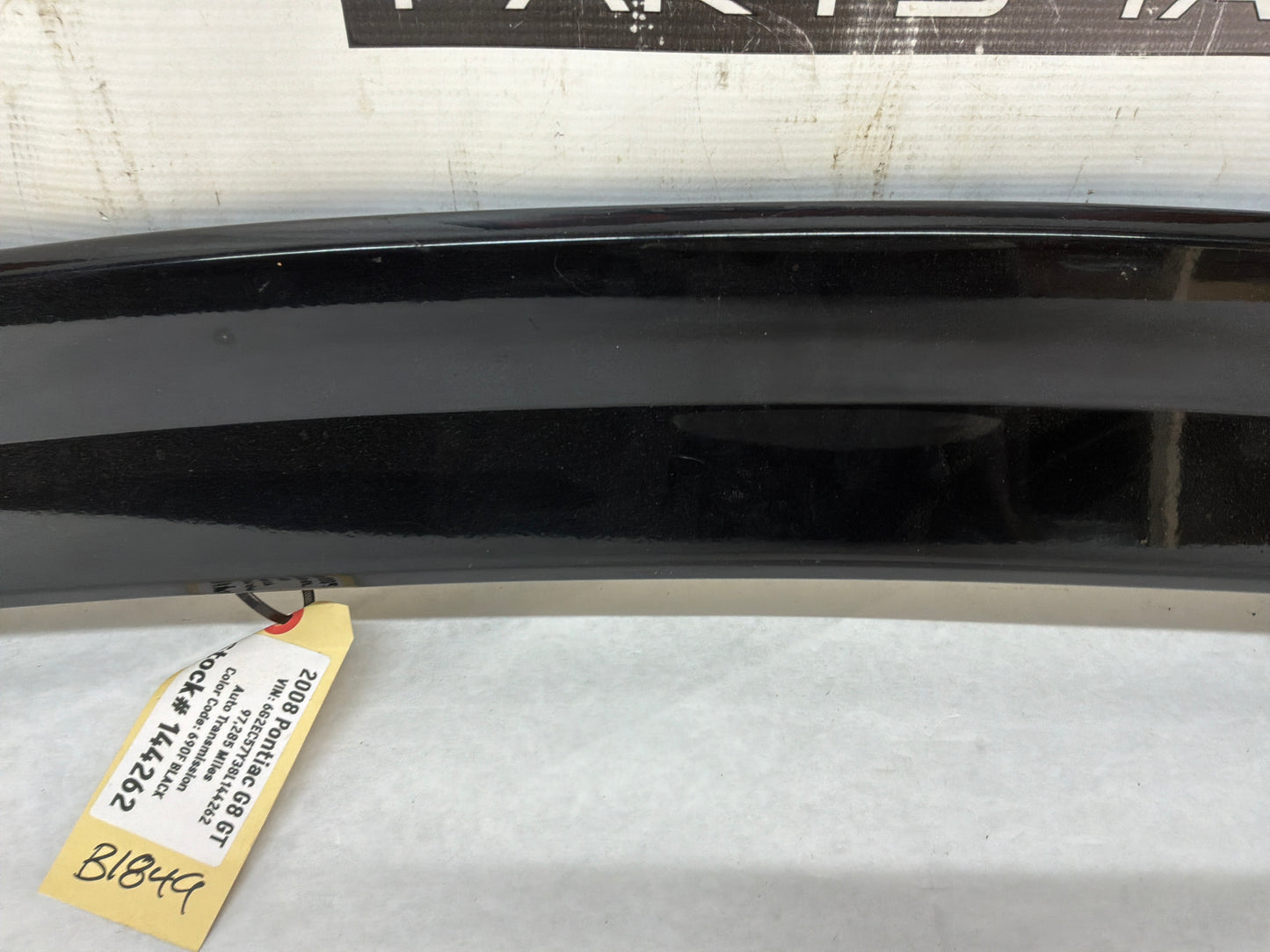 2008 Pontiac G8 GT Trunk Deck Lid Spoiler Wing OEM
