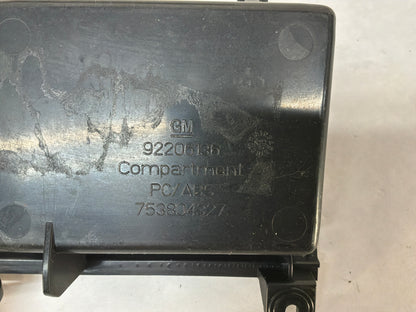 2008 Pontiac G8 GT Lower Radio Center Console Storage Cubby Compartment Assembly OEM