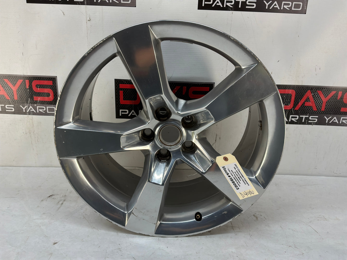 2013 Chevy Camaro SS Factory OEM Rear Wheel 20X9