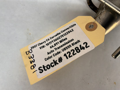 2007 C6 Corvette Convertible Fuel Tank Filler Neck OEM
