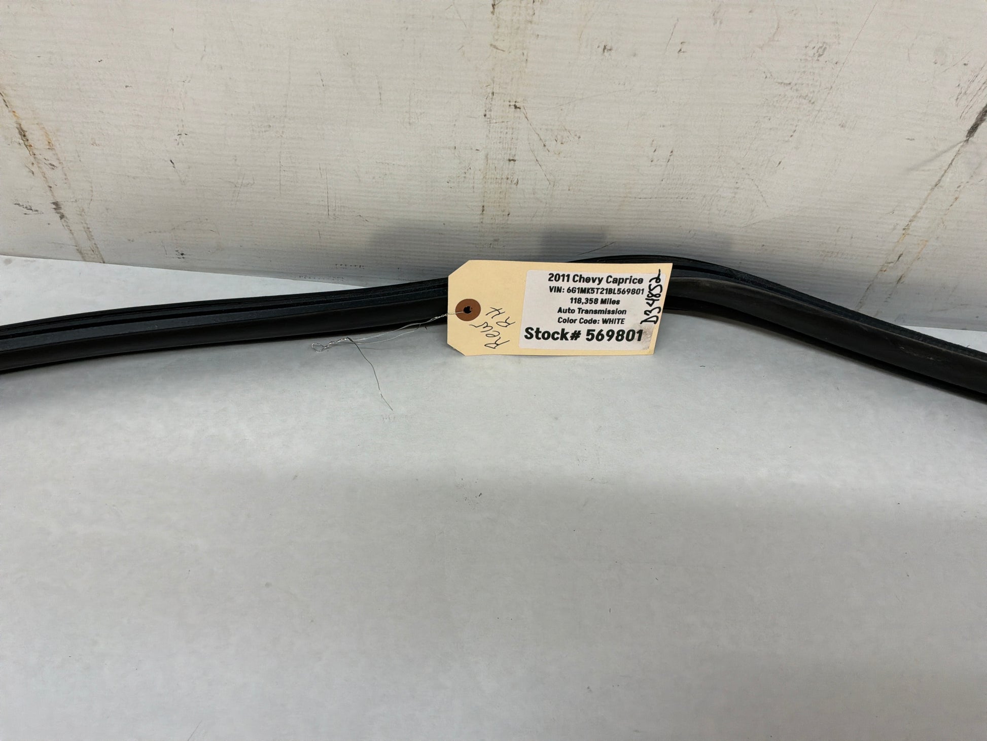 Rh rear door weather strip - Day's Parts Yard