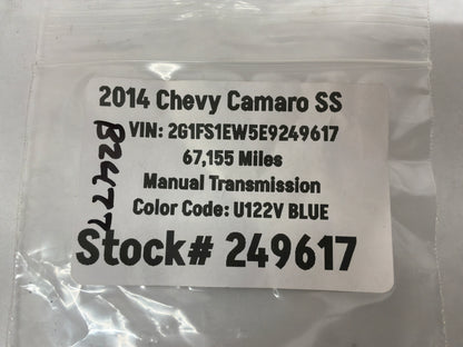 2014 Chevy Camaro SS Delphi Battery Body Wiring Harness Fuse OEM