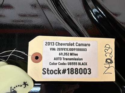 2013 Chevy Camaro Trunk Deck Lid OEM