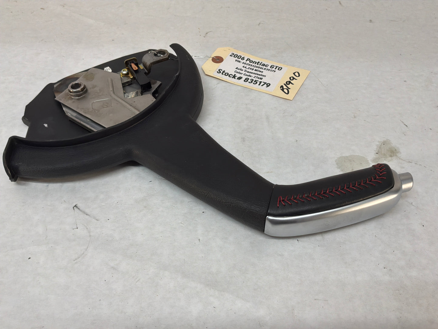 2006 Pontiac GTO Emergency E Brake Handle Lever OEM