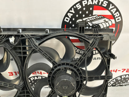 2008 Pontiac G8 Base Radiator Electric Coolant Cooling Fans Assembly OEM