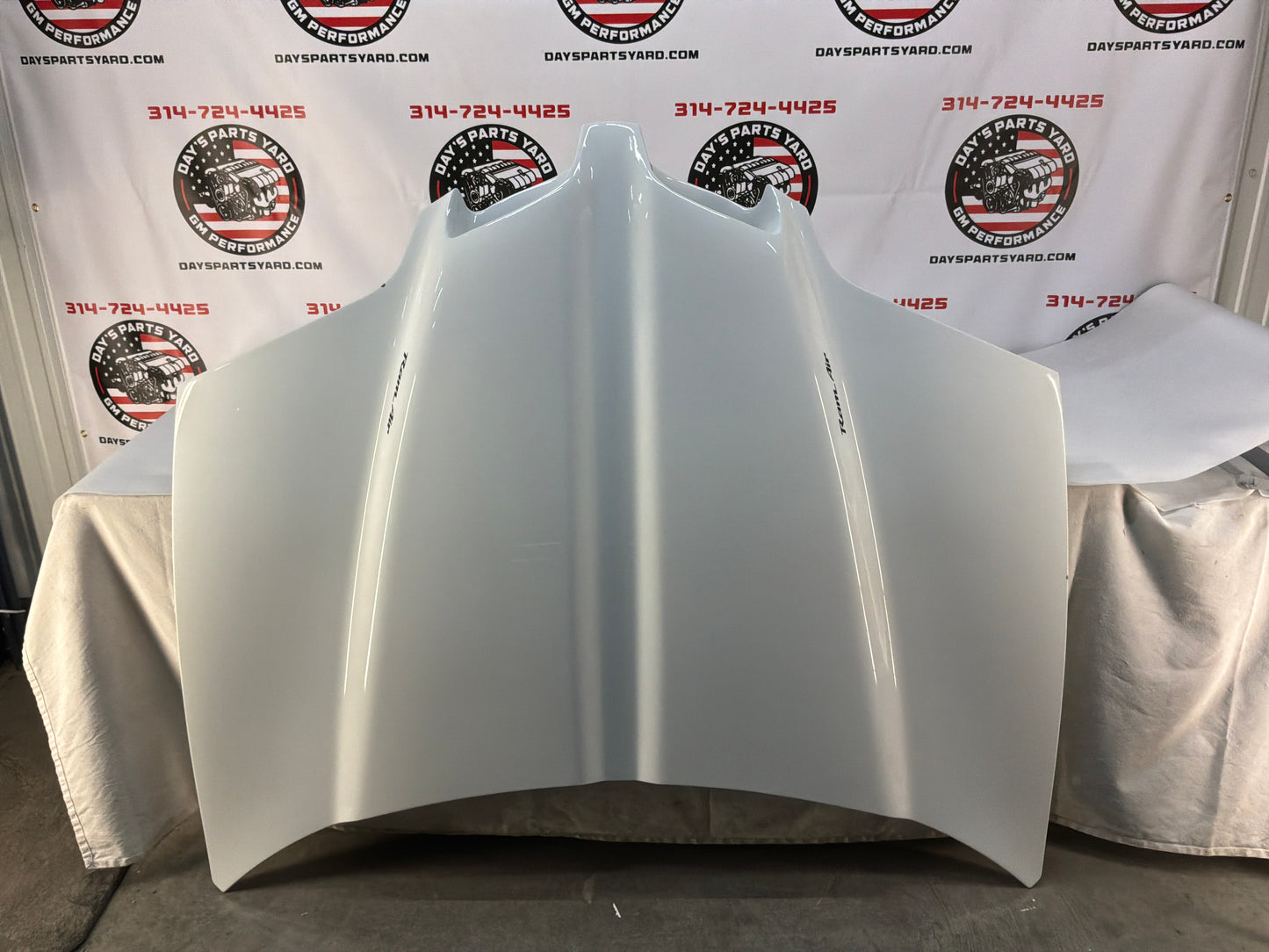 1999 Pontiac Trans Am WS6 Ram Air Hood Assembly White OEM