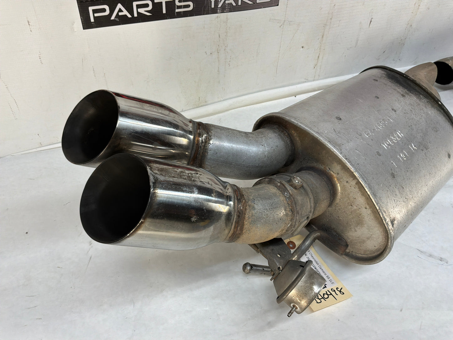 2015 Chevrolet Camaro SS 1LE Factory OEM NPP Bi Mode Exhaust Mufflers OEM
