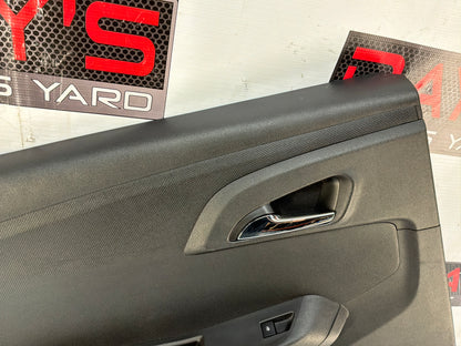 2014 Chevy Caprice PPV LH Driver Rear Door Panel OEM