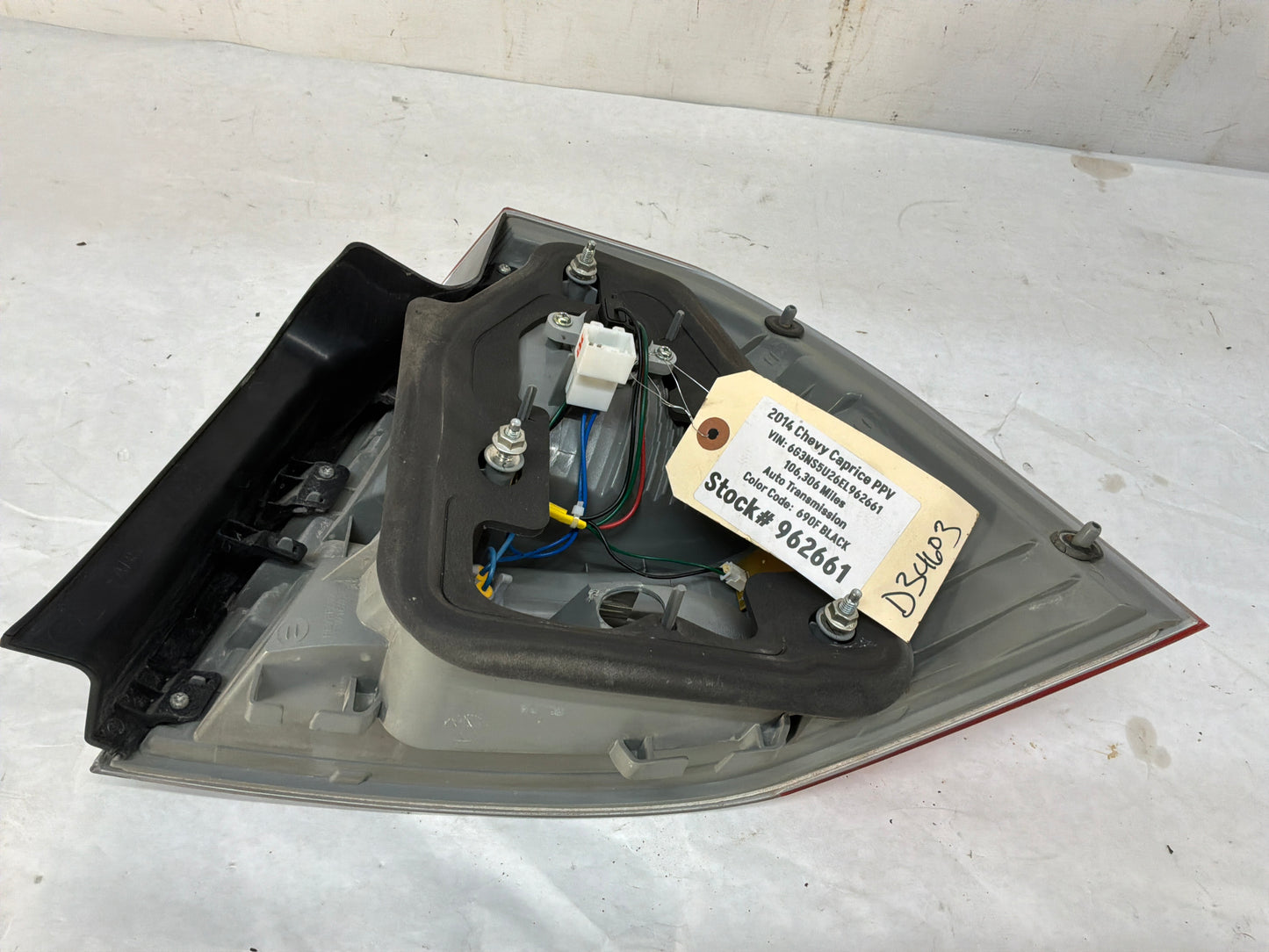 Lh taillight - Day's Parts Yard