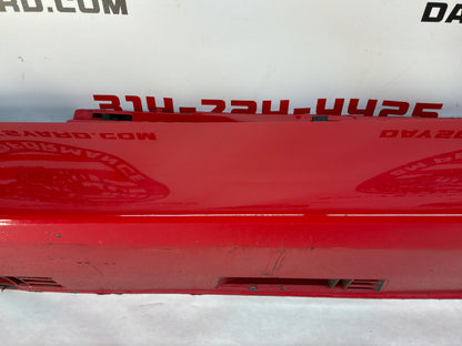 2014 Chevy SS Sedan LH Driver Rocker Molding Side Skirt Panel Red OEM