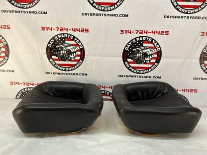 2002 Pontiac Trans Am WS6 Fronts and Rears Black Leather Seats OEM