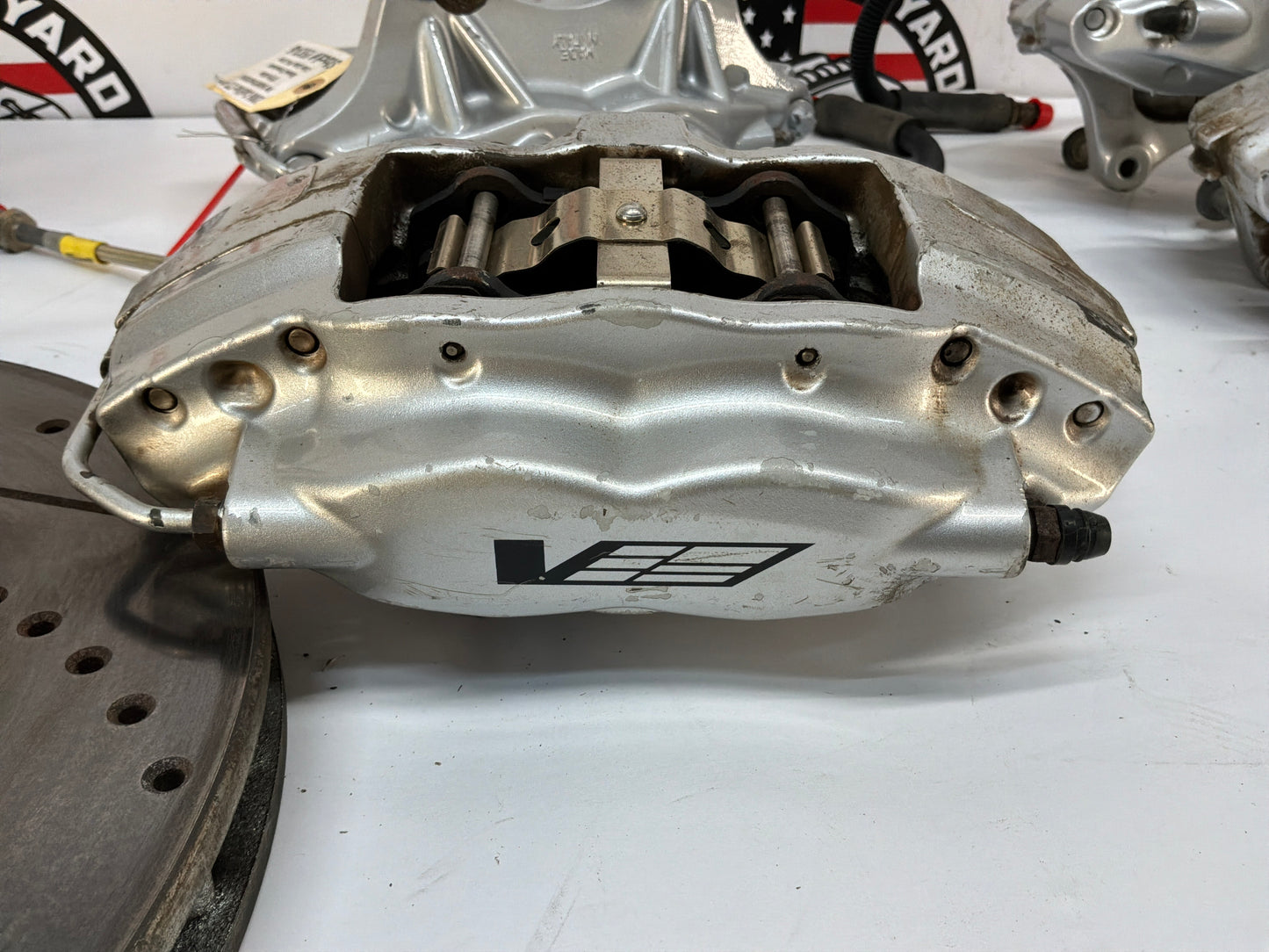 2006 Cadillac CTS-V Front and Rear Brembo Calipers w/ Rotors OEM