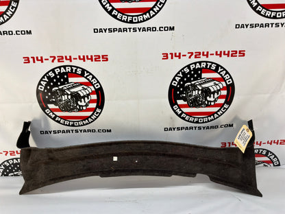 2009 Cadillac CTS-V Trunk Wall Felt Carpet Liner Trim Panel OEM