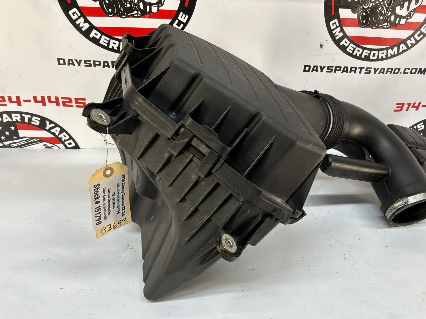 2015 Chevy Camaro SS 1LE Factory OEM Air Intake Box Assembly