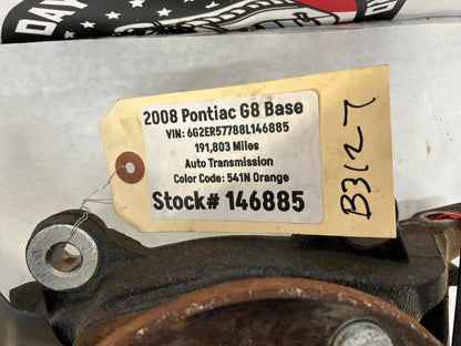 2008 Pontiac G8 Base RH Passenger Front Suspension Spindle Knuckle Hub Assembly OEM