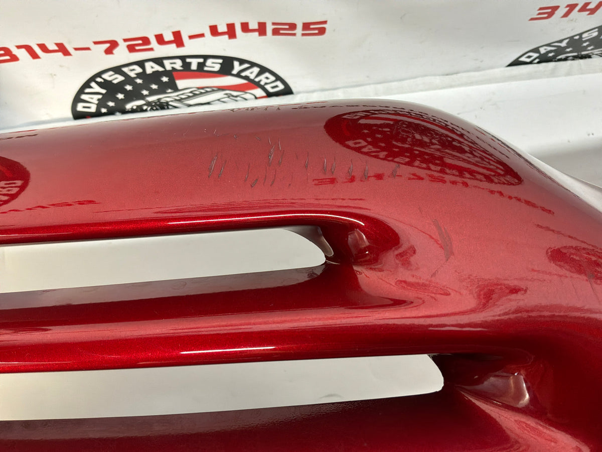 2002 Chevy C5 Corvette Rear Bumper Cover Red OEM