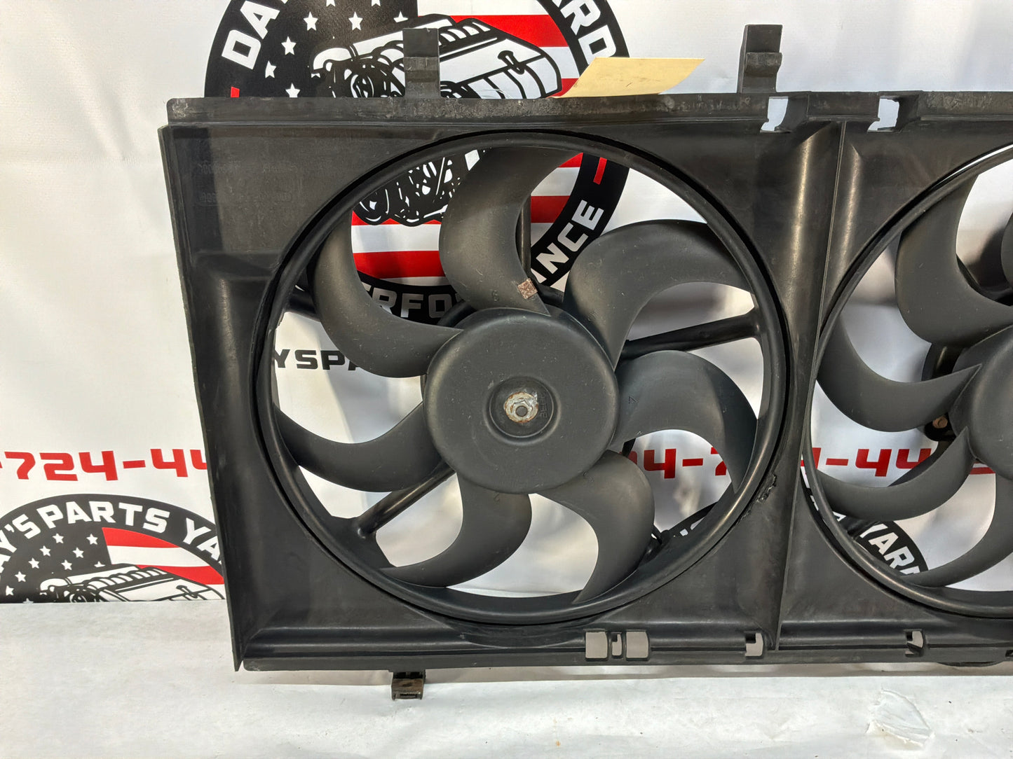 2011 Chevy Caprice PPV Radiator Duel Dual Electric Radiator Cooling Fans OEM