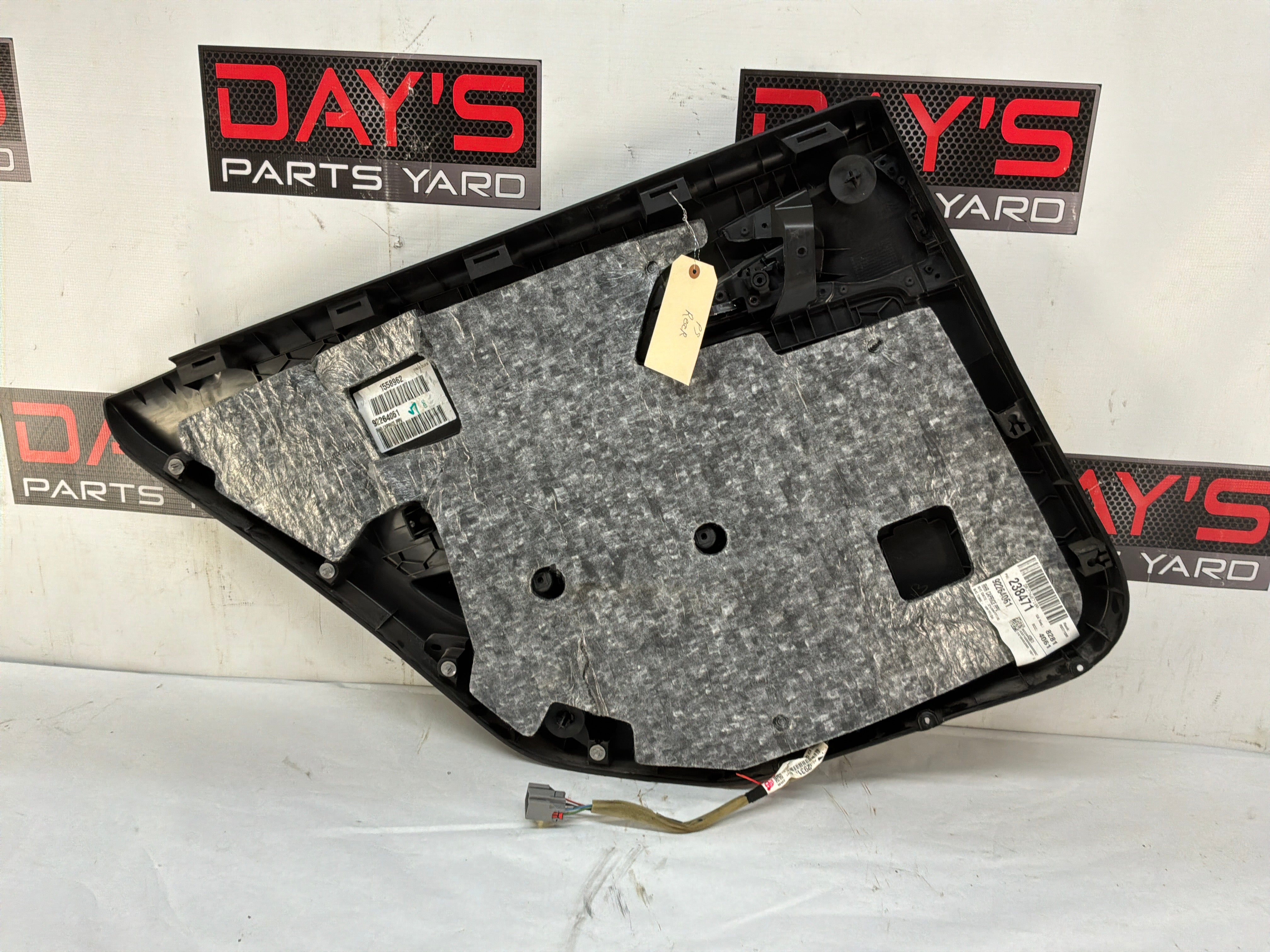 2014 Chevy Caprice PPV RH Passenger Rear Interior Door Panel OEM