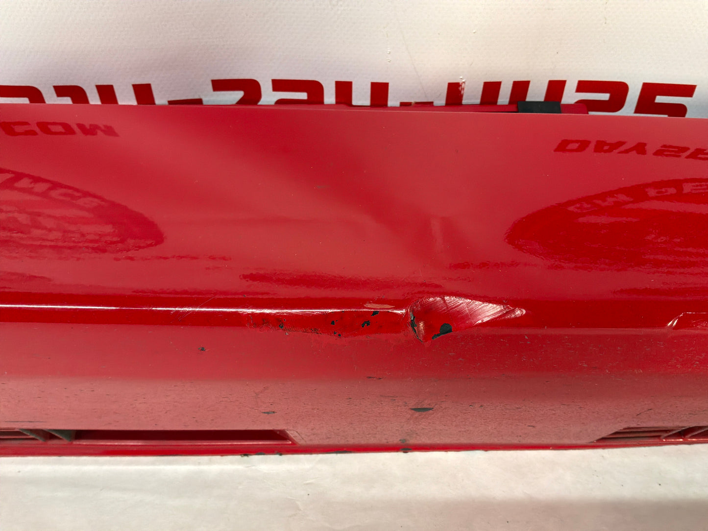 2014 Chevy SS Sedan RH Passenger Rocker Molding Side Skirt Panel Trim Red OEM