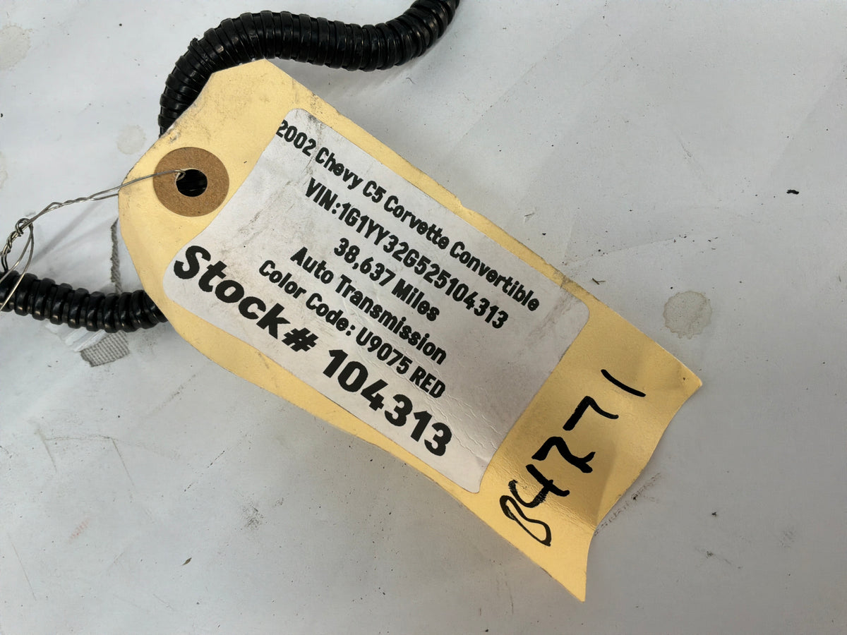 2002 Chevy Corvette Convertible  Intake EVAP Vapor Canister Purge Solenoid Valve Liner Hose Tube OEM