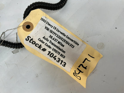 2002 Chevy Corvette Convertible  Intake EVAP Vapor Canister Purge Solenoid Valve Liner Hose Tube OEM