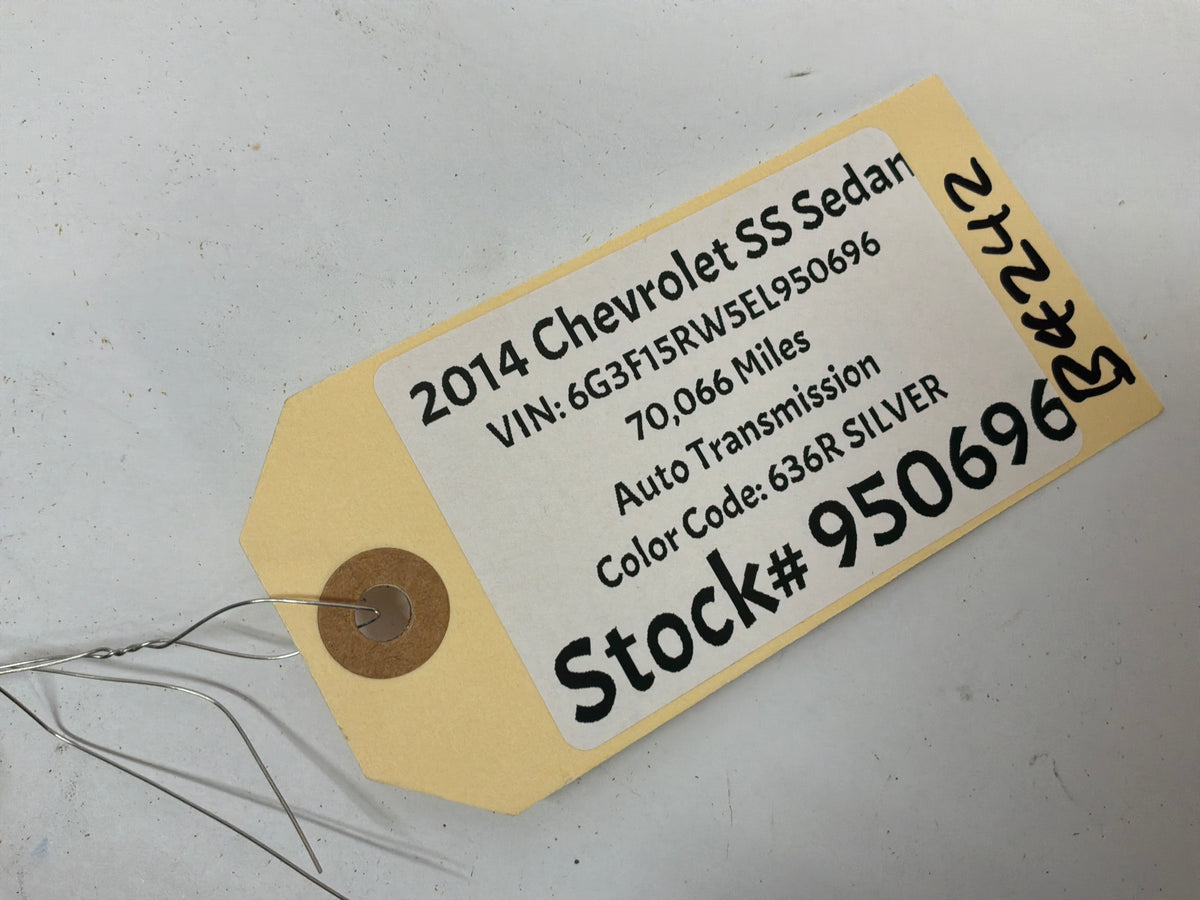 2014 Chevy SS Sedan Sedan Fuel Pump Control Module OEM