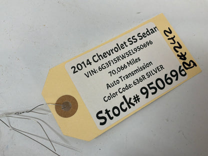2014 Chevy SS Sedan Sedan Fuel Pump Control Module OEM