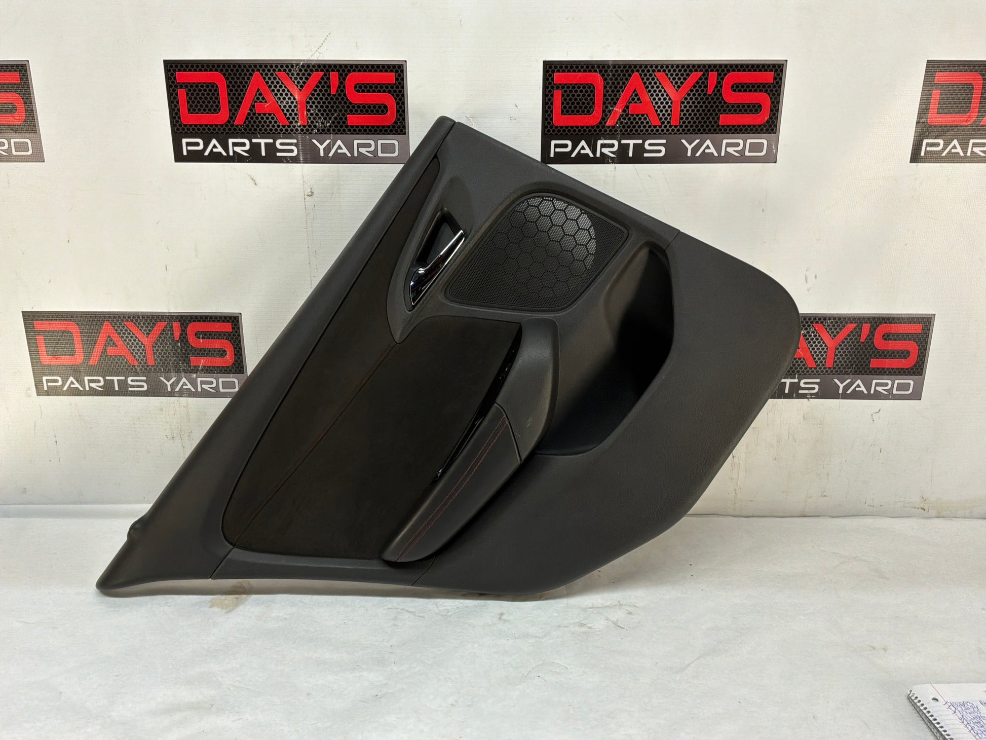 2014 Chevy SS Sedan LH Driver Rear Interior Door Panel Trim OEM - Day's Parts Yard