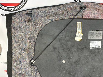 2008 Pontiac G8 Base Spare Tire Trunk Compartment Floor Carpet Mat Panel Cover OEM