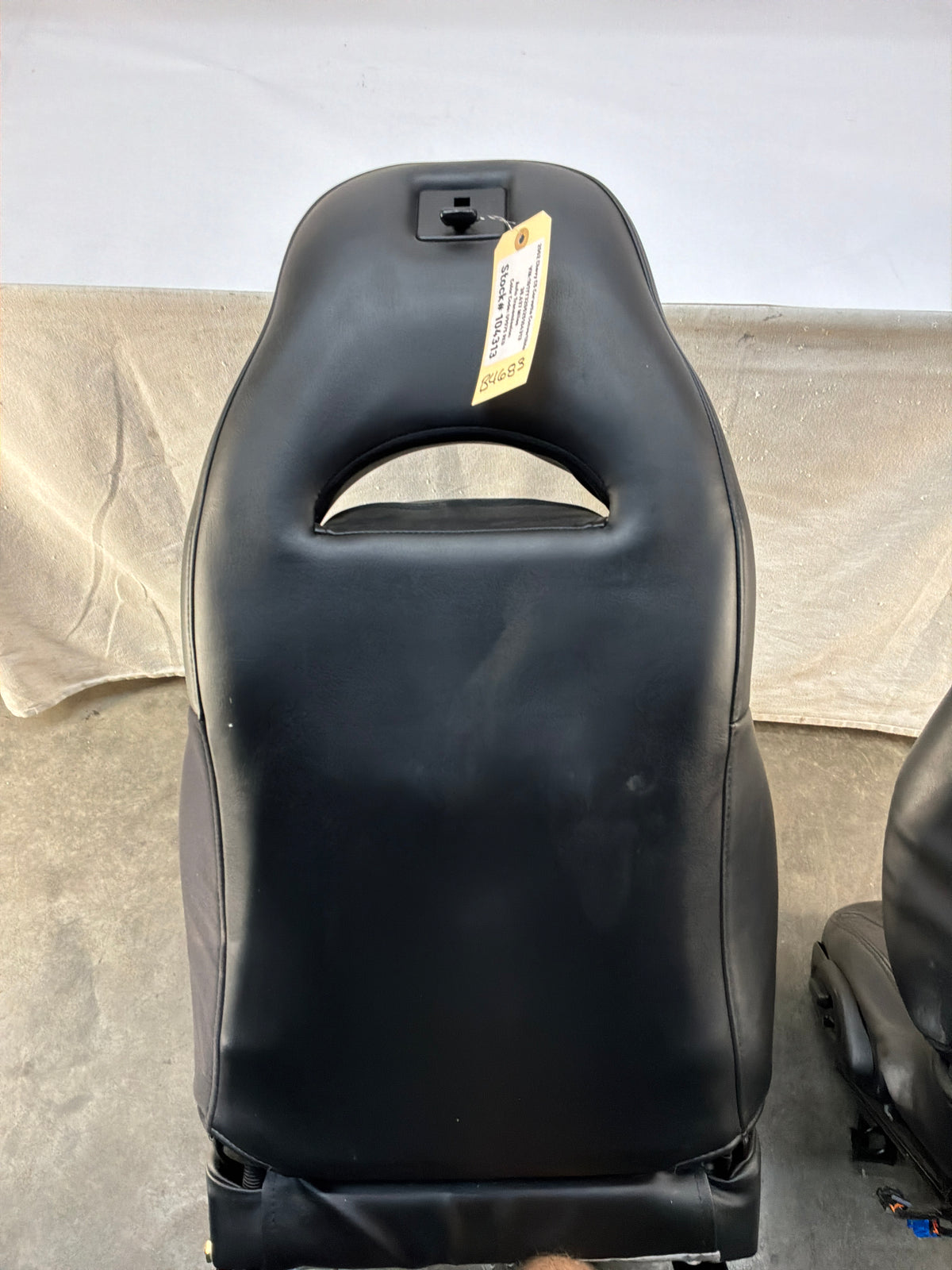 2002 Chevy C5 Corvette Convertible Seats RH & LH Front Black Leather Seats OEM
