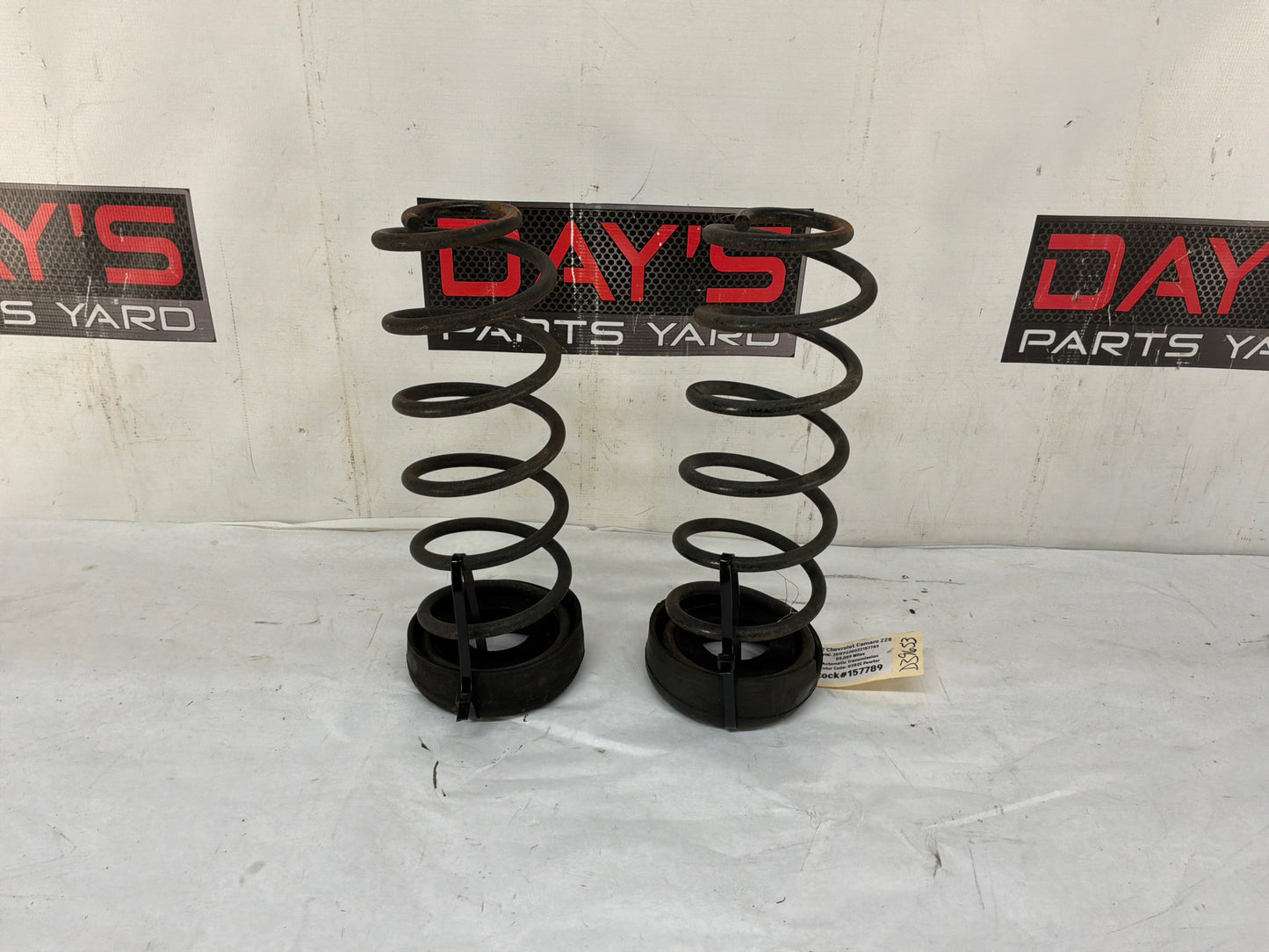 Rear coil springs - Day's Parts Yard