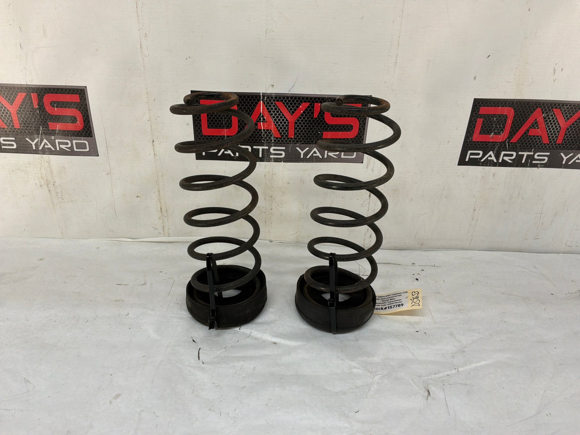 Rear coil springs - Day's Parts Yard