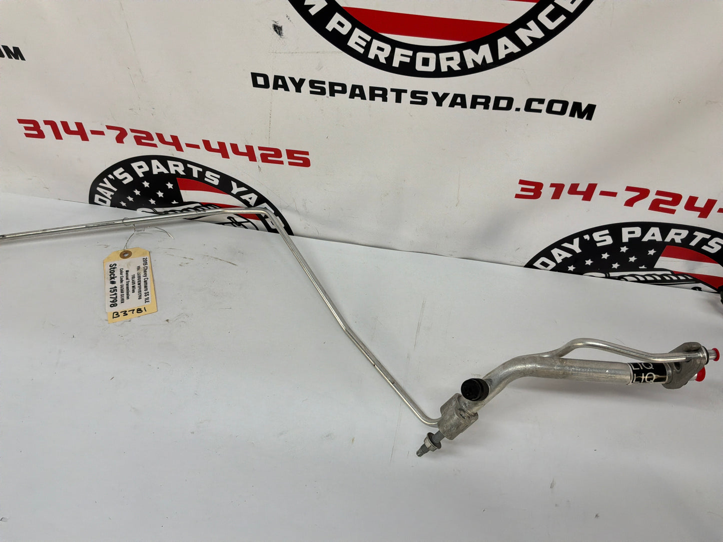 2015 Chevy Camaro SS 1LE Air Condition AC Hose Pipe Line Tube OEM